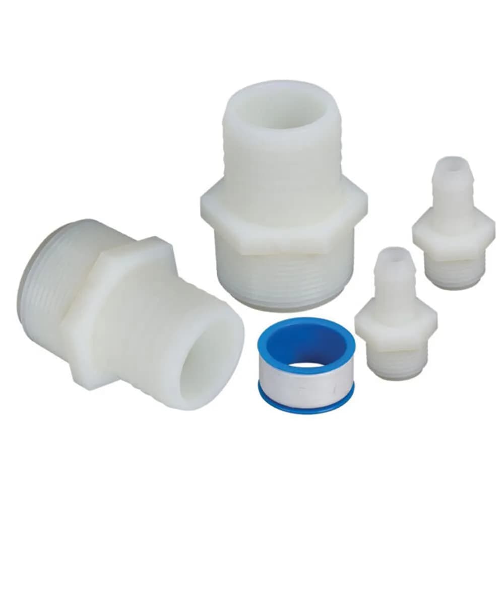 Moeller Marine Waste Tank Adapter Kit (Straight Pipe to Hose) | 29.21 cm (11.5 in) Length