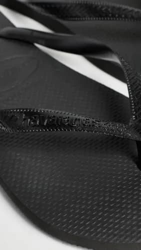 Havaianas Men's Top Flip Flop Sandal Black 27 cm (10.6 in) | Durable & Versatile Beach to City Wear thumbnail 4