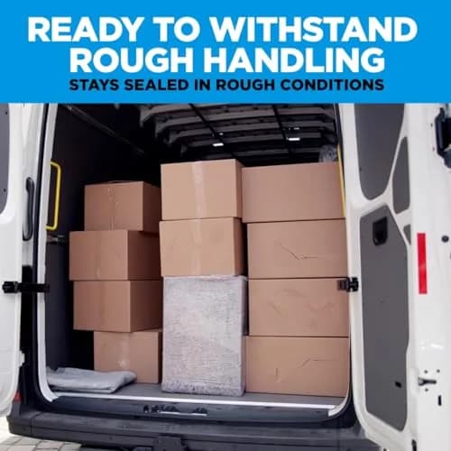 Scotch Heavy Duty Shipping Packing Tape 1.88 in. x 27.7 yd. (4.78 cm x 25.3 m) | Industrial Strength Adhesive for All Box Types thumbnail 6