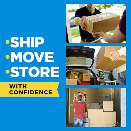 Scotch Heavy Duty Shipping Packing Tape 1.88 in. x 27.7 yd. (4.78 cm x 25.3 m) | Industrial Strength Adhesive for All Box Types thumbnail 9