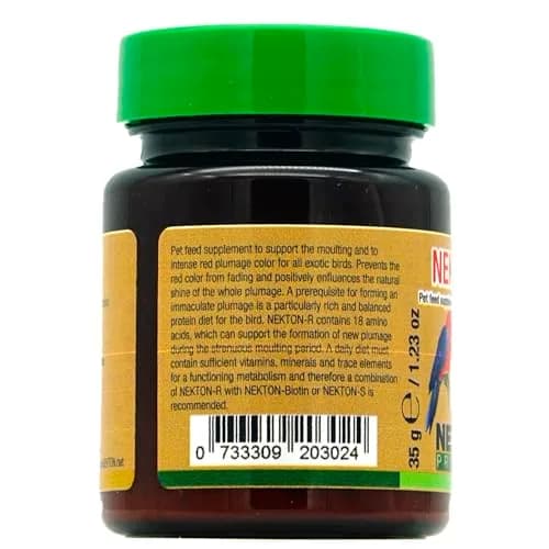 Nekton-R Enhances Red Color in Birds 35g | Supports Vibrant Feathers in Indian Climates thumbnail 4