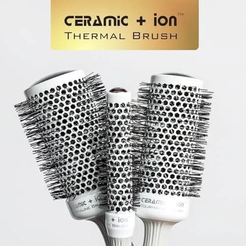 Olivia Garden Ceramic + Ion Round Thermal Hair Brush 1.75" (4.4cm) Barrel | Professional Blowout Brush for Normal to Thick Hair thumbnail 6