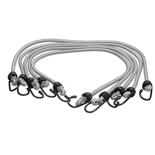 Seachoice Elastic Shock Bungee Cords, 3/4 in. Hooks, 30 in. Long | Versatile Load Securing Cord (110 characters) thumbnail 3