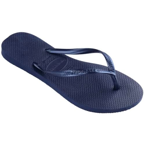 Havaianas Women's Slim Flip Flops Sandals - Navy Blue | Sleek, Cushioned, Summer Beachwear (70-120 chars) thumbnail 4