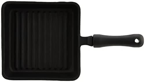 Norpro Mini Cast Iron Panini Pan with Press 5.9 IN | Perfect for Sandwiches & Grilled Foods thumbnail 4