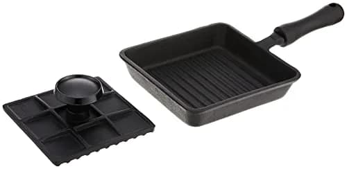 Norpro Mini Cast Iron Panini Pan with Press 5.9 IN | Perfect for Sandwiches & Grilled Foods thumbnail 2