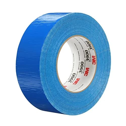 3M Multi-Purpose Duct Tape 3900 Blue 48 mm (2 in) x 54.8 m (60 yd) | Water Resistant Rubber Adhesive Tape thumbnail 1