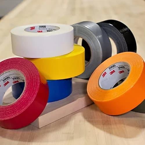 3M Multi-Purpose Duct Tape 3900 Blue 48 mm (2 in) x 54.8 m (60 yd) | Water Resistant Rubber Adhesive Tape thumbnail 7