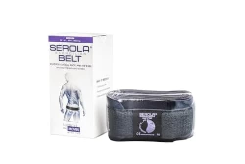 Serola Sacroiliac Belt Medium | SI Joint Dysfunction Support for Lower Back Pain thumbnail 1