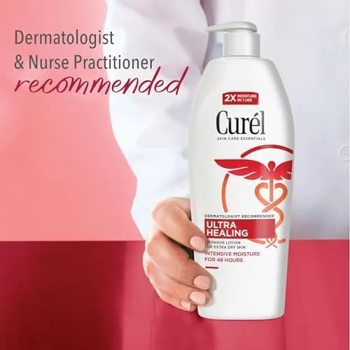 Curel Ultra Healing Body Lotion, Fragrance-Free Moisturizer 591ml (20 fl Oz) | Advanced Ceramide Complex for Dry, Sensitive Skin thumbnail 6