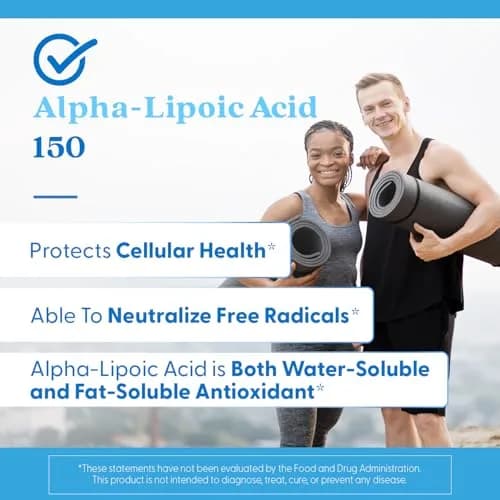 Doctor's Best Alpha Lipoic Acid Supplement 150mg, 120 Veggie Caps | Antioxidant Support for Cellular Function thumbnail 6