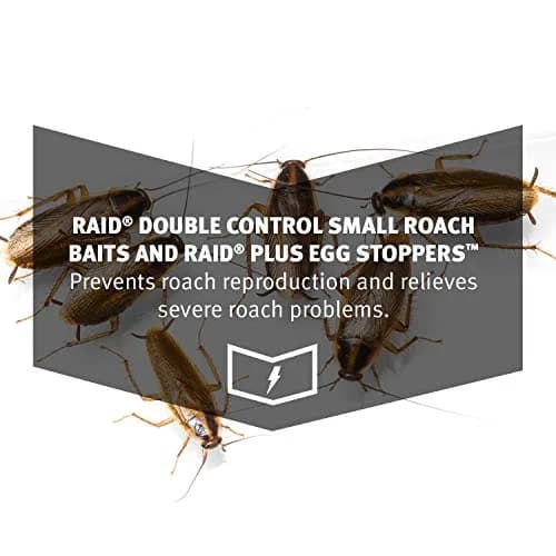 Raid Double Control Small Roach Baits Plus Egg Stopper 12 Count | Effective Roach Relief in India thumbnail 5