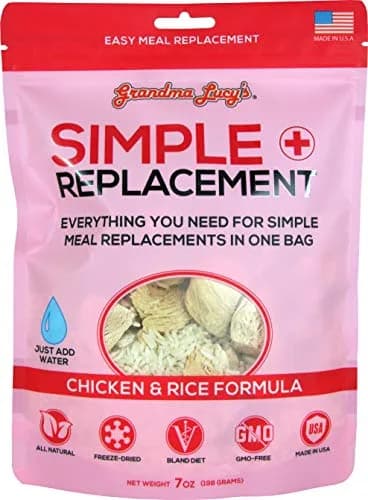 Grandma Lucy's Chicken & White Rice Freeze-Dried Dog Food 7Oz | Simple, Gmo-Free & Grain-Free thumbnail 1