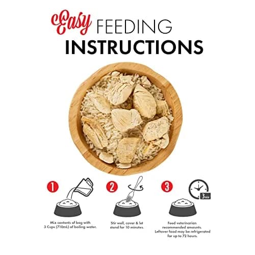 Grandma Lucy's Chicken & White Rice Freeze-Dried Dog Food 7Oz | Simple, Gmo-Free & Grain-Free thumbnail 3