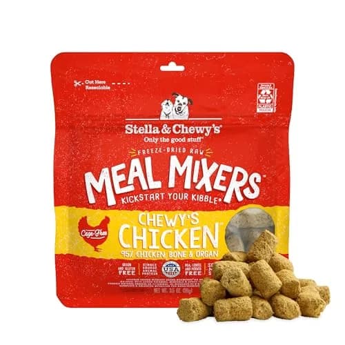 Stella & Chewy's Freeze-Dried Raw Chicken Meal Mixers Dog Food Topper 3.5oz (99g) | Picky Eater Approved thumbnail 1