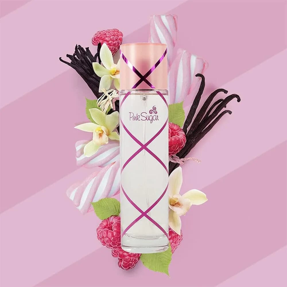 Pink Sugar Eau de Toilette Perfume for Women, 100ml (3.4 Fl. Oz.) | Sweet, Fruity, Vanilla Scent — 1.7 Fl oz EDT thumbnail 2