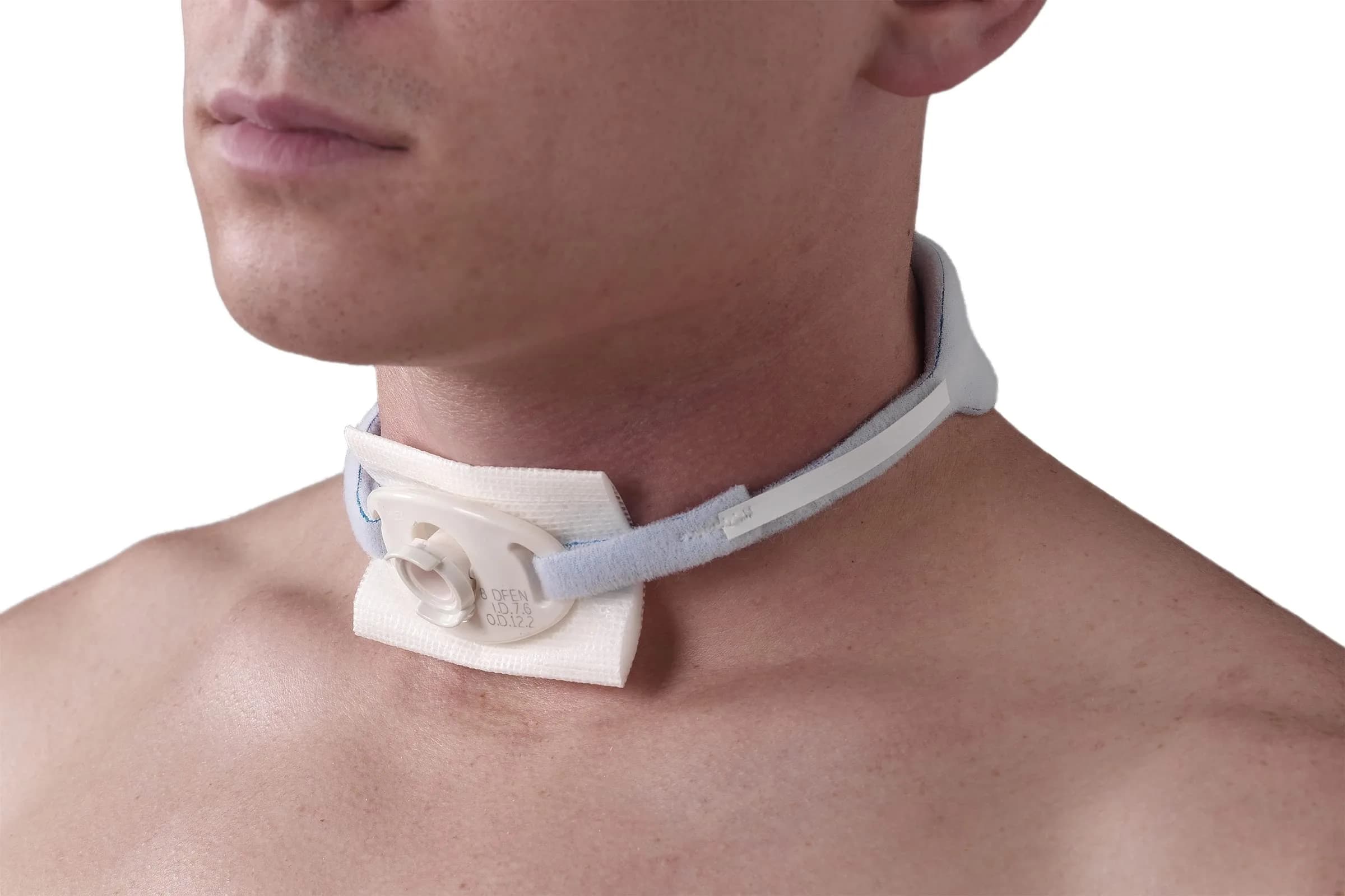TIDI Posey Foam Trach Tie Large 60 cm (23") | Secures Tracheostomy Tube Comfortably - main product image
