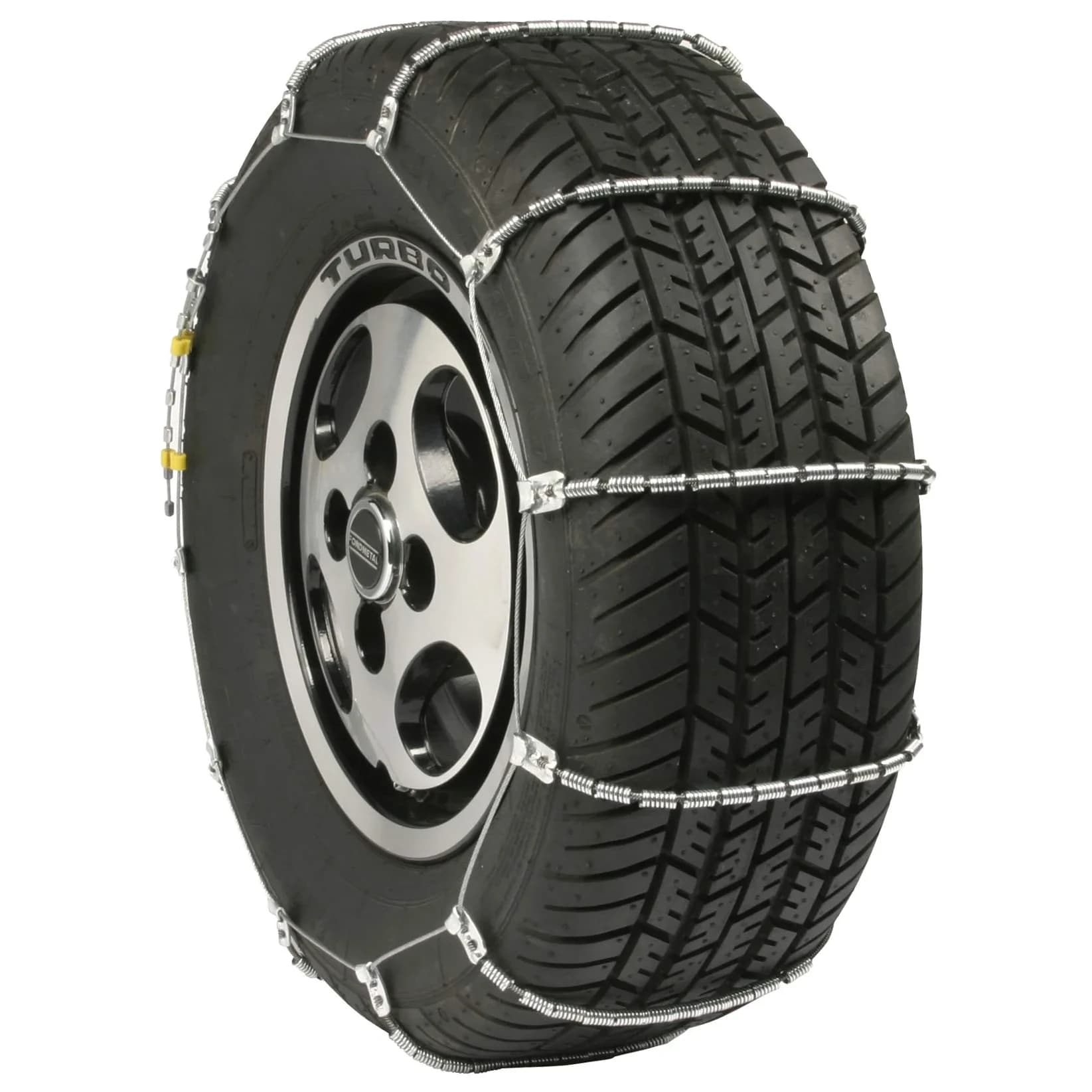 SCC SC1036 Radial Chain Cable Traction Tire Chain Set - 2.27 kg (5 lb) | Universal Truck Fit — 255mm
