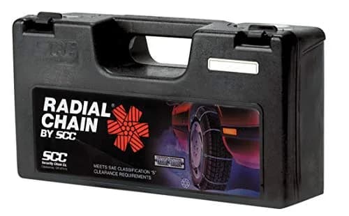 SCC SC1042 Radial Chain Cable Traction Tire Chain Set - 255mm (8.4in) | Smooth, Quiet Ride thumbnail 3