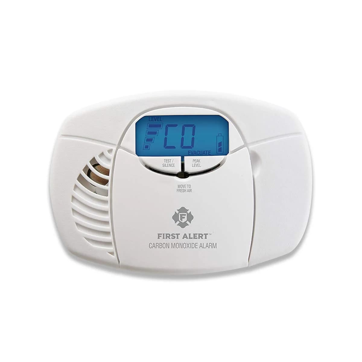 First Alert Battery Carbon Monoxide Alarm with Digital Display & Electrochemical Sensor | 236g (8.3oz) - main product image