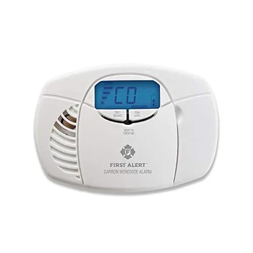 First Alert Battery Carbon Monoxide Alarm with Digital Display & Electrochemical Sensor | 236g (8.3oz) thumbnail 1
