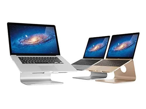 Rain Design mStand Laptop Stand (Silver, mStand) | Elevates Laptop Screen 5.9 Inches for Better Posture thumbnail 4