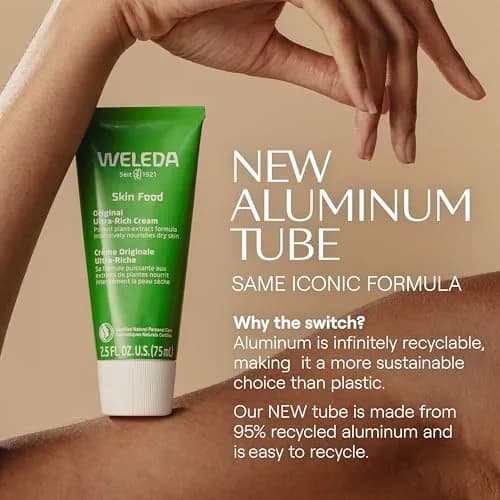 Weleda Skin Food Original Ultra-Rich Body Cream 75ml (2.5 Fl Oz) | NATRUE Certified Natural Hydration thumbnail 3