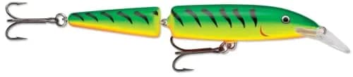 Rapala Jointed Minnow Lure 5-1/4" Firetiger | Wide Swimming Action for Bass Pike Walleye thumbnail 1