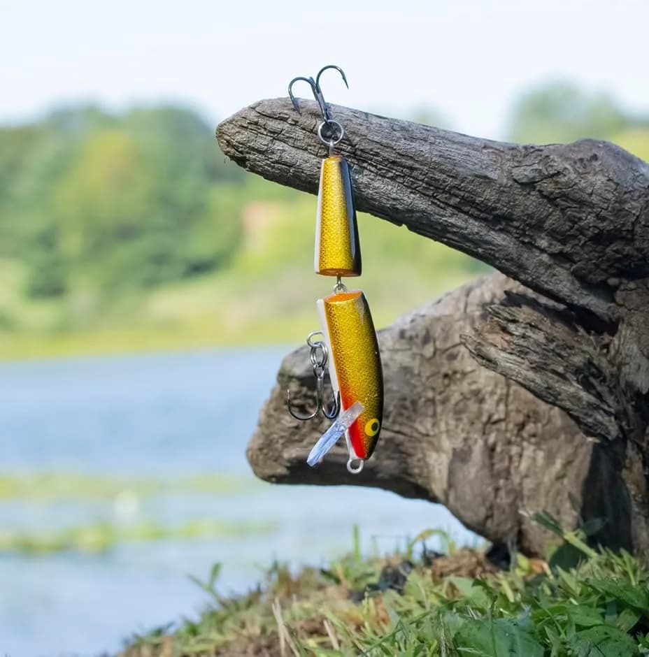 Rapala Jointed Minnow Lure 5-1/4" Firetiger | Wide Swimming Action for Bass Pike Walleye thumbnail 8