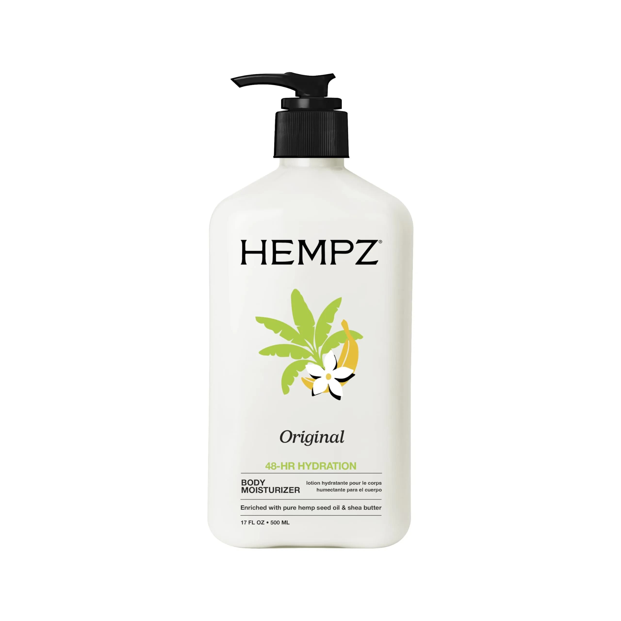 Hempz Original Body Lotion 493ml (17 Fl Oz) | Hydrating, Vegan, Cruelty-Free - main product image