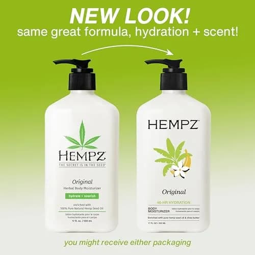 Hempz Original Body Lotion 493ml (17 Fl Oz) | Hydrating, Vegan, Cruelty-Free thumbnail 2