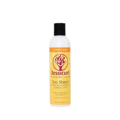 Jessicurl Too Shea! Extra Moisturizing Conditioner for Curly Hair, Citrus Lavender, 8 Fl Oz | Deep Moisture & Anti Frizz thumbnail 1