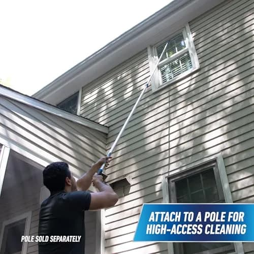 Unger Professional 16-inch Stainless Steel Window Squeegee with Rubber Blade | Streak-Free Cleaning for Homes and Offices thumbnail 4