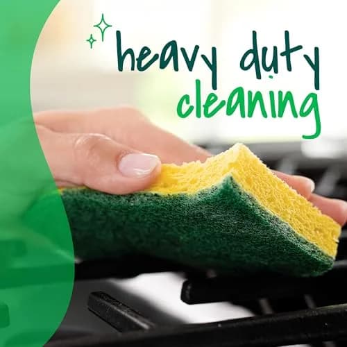 Scotch-Brite Heavy Duty Scrub Sponge 24 Pack | 3X Scrubbing Power, Lasts 3X Longer thumbnail 5