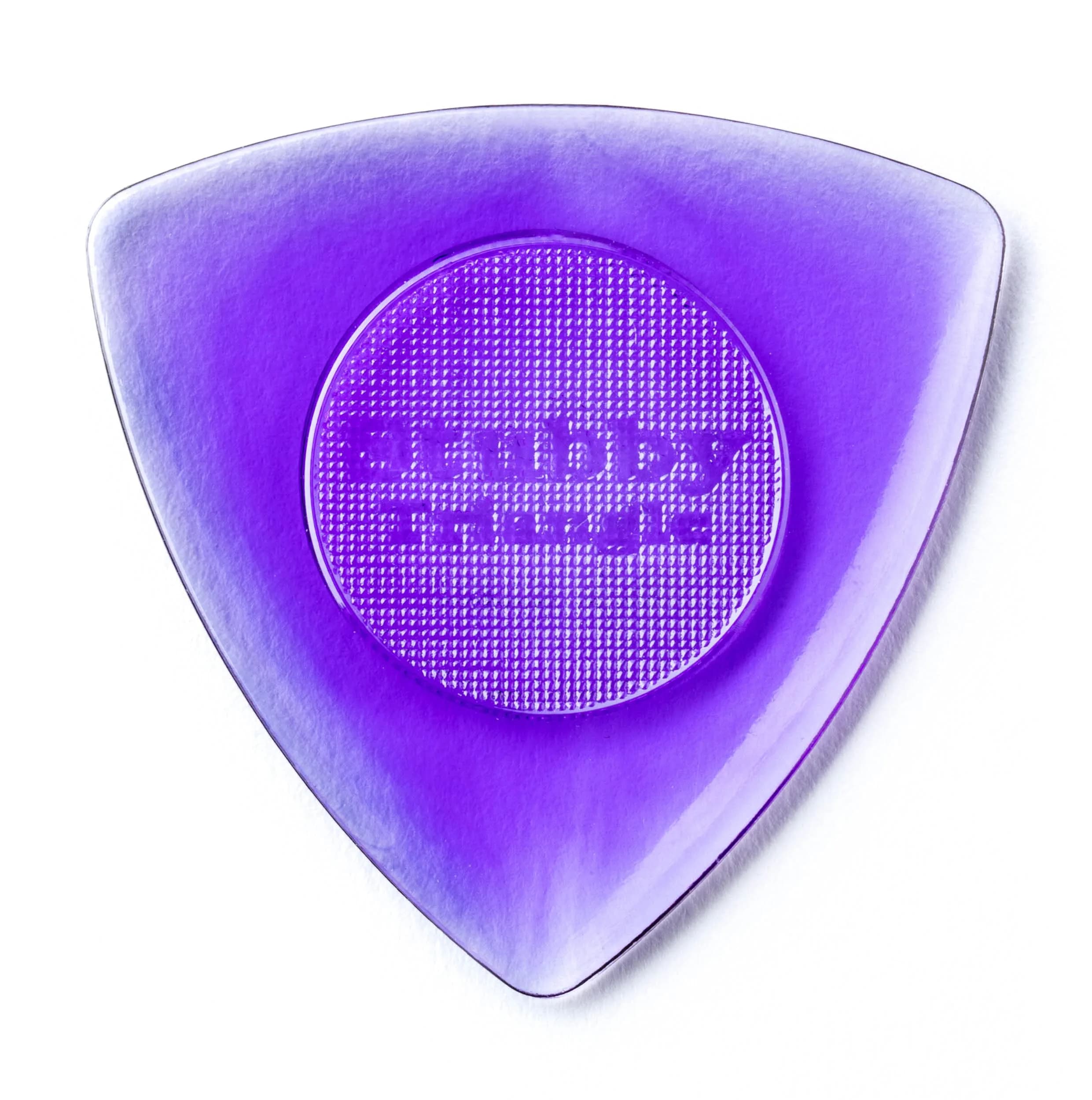 Jim Dunlop Tri Stubby Guitar Picks 2.0mm | Bright, Contoured Lexan Picks (6 Pack)