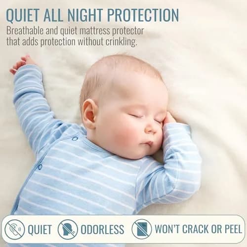 DMI Waterproof Mattress Cover Full | Zippered Fit, Durable & Quiet thumbnail 4