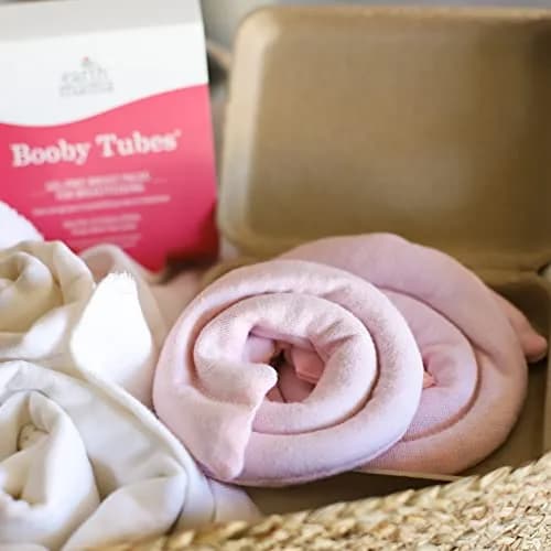 Earth Mama Booby Tubes 4.2 oz | Organic Gel-Free Breast Packs for Nursing Comfort thumbnail 6