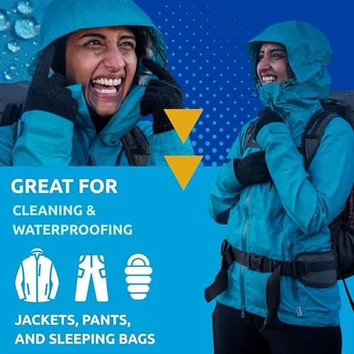 Nikwax Hardshell Cleaning & Waterproofing Duo-Pack 300ml (10.14 Fl Oz) | Restores Water Repellency & Breathability thumbnail 2