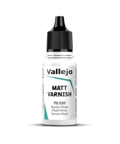 Vallejo Matte Acrylic Varnish 18ml (0.6 fl.oz.) | Scratch Resistant & Non-Yellowing for Models thumbnail 1
