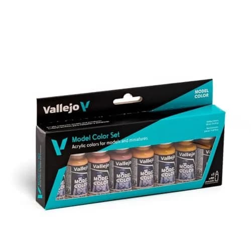 Vallejo Model Color Face & Skin Tones Set | Acrylic Paints | 8 x 18 ml thumbnail 3
