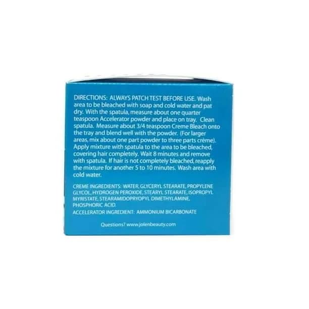Jolen Creme Bleach Original Formula 118ml (4 oz) | Gentle Hair Lightening for Face & Body thumbnail 3