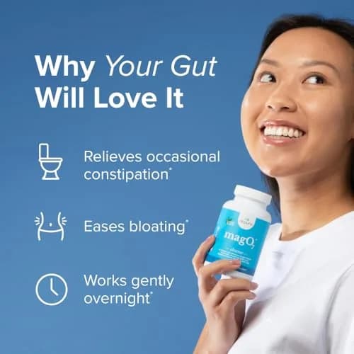 nbpure MagO7 Natural Colon Cleanse & Detox 90 Capsules | Gentle Overnight Relief for Constipation & Bloating thumbnail 2
