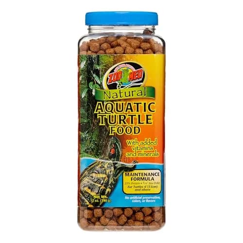 Zoo Med Natural Maintenance Formula Aquatic Turtle Food 340 g (12 oz) | Scientifically Formulated for Life Stages thumbnail 1