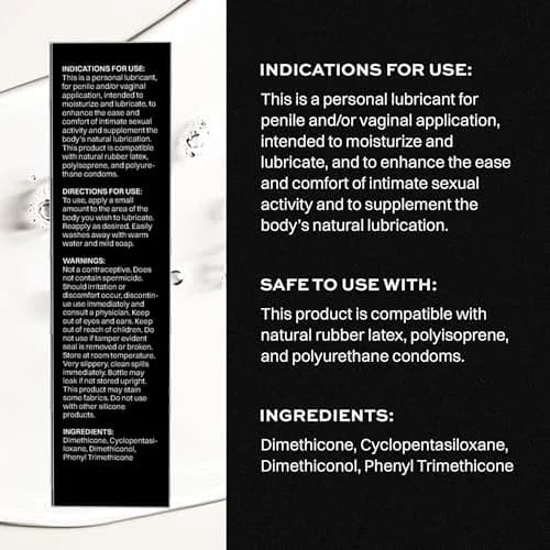 Wet Platinum Silicone-Based Personal Lubricant 126ml (4.2 Fl Oz) | Hypoallergenic, Long-Lasting Glide thumbnail 2