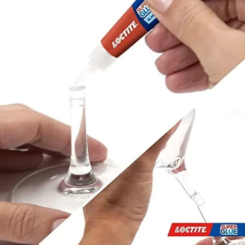 Loctite Glass Glue 0.07 Oz | Clear, Waterproof, Fast Bonding for Glass thumbnail 5