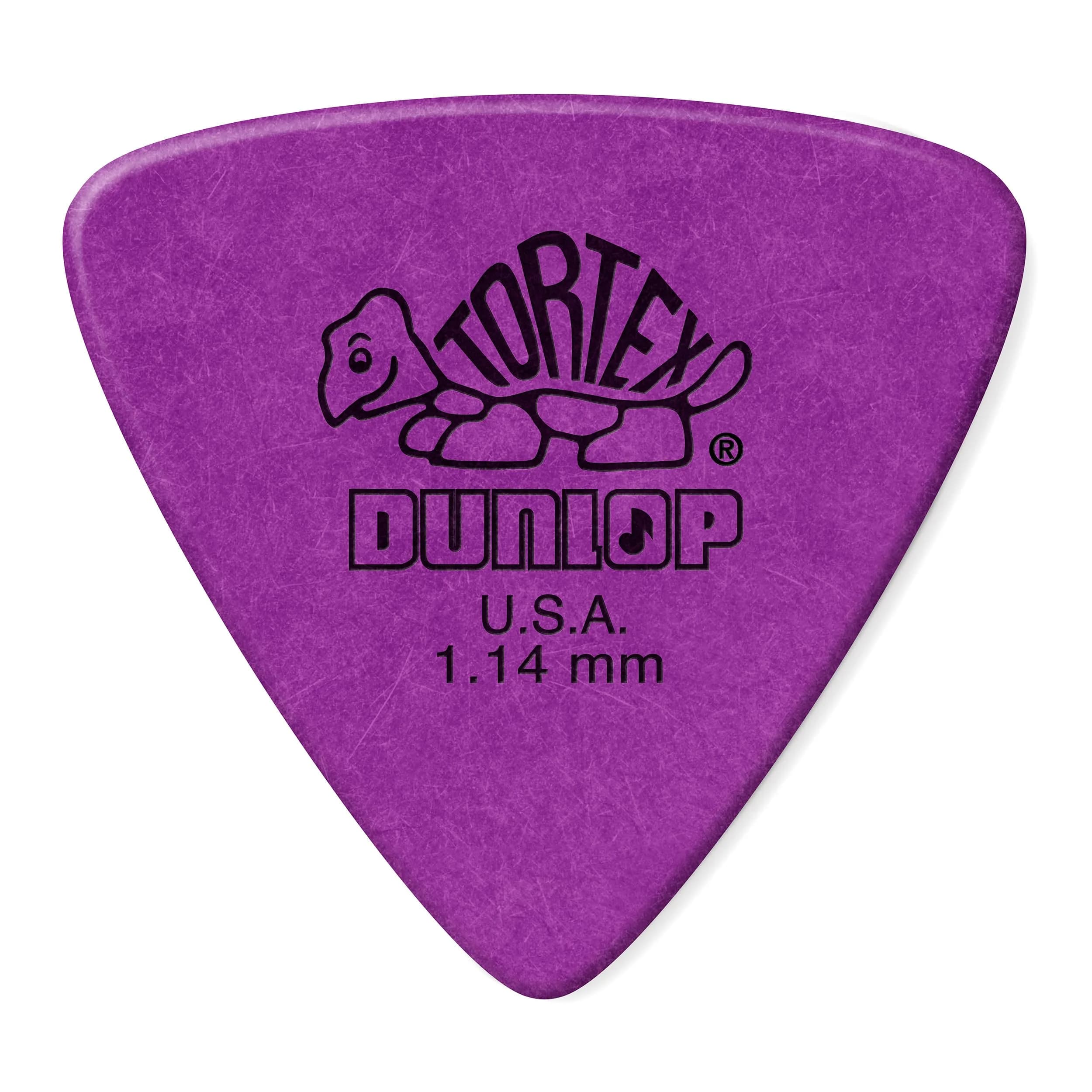 Jim Dunlop Tortex Triangle Pick 1.14MM | Durable Guitar Pick for Bass & Guitar Players - main product image
