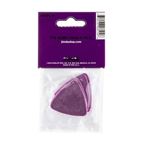 Jim Dunlop Tortex Triangle Pick 1.14MM | Durable Guitar Pick for Bass & Guitar Players thumbnail 5