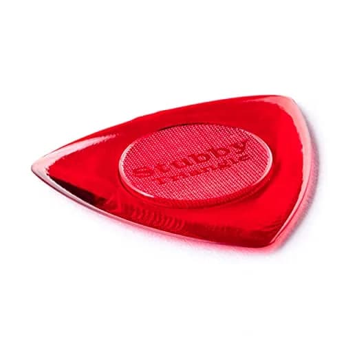 Jim Dunlop Tri Stubby Pick 1.50MM | Bright, Contoured Lexan Guitar Pick with Non-Slip Grip thumbnail 3