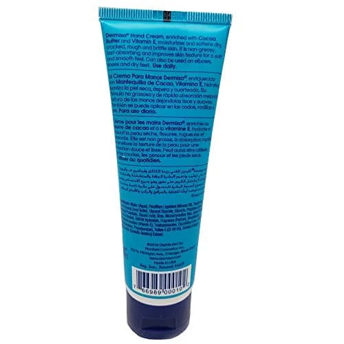 Dermisa Hand Cream with Cocoa Butter, Vitamin E & Collagen | Fast-Absorbing Moisturizer for Dry, Rough Hands - 3 Oz thumbnail 2