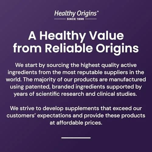 Healthy Origins CoQ10 100 mg Softgels 60 Count | Cellular Energy Production Support thumbnail 6